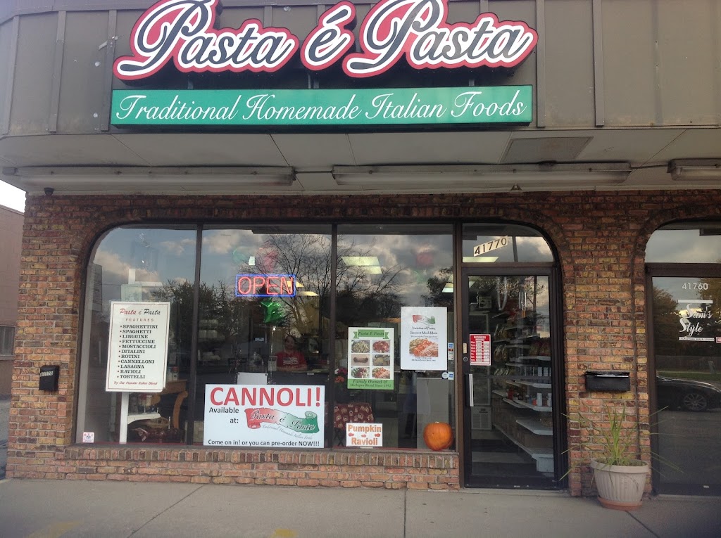 Pasta E Pasta | 41770 Hayes Rd, Clinton Twp, MI 48038, USA | Phone: (586) 949-4597