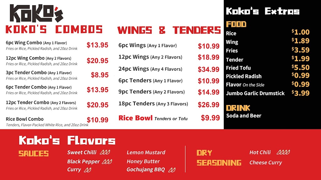 Kokos Korean Fried Chikin | 2571 S 177th Plaza, Omaha, NE 68130, USA | Phone: (402) 778-9888