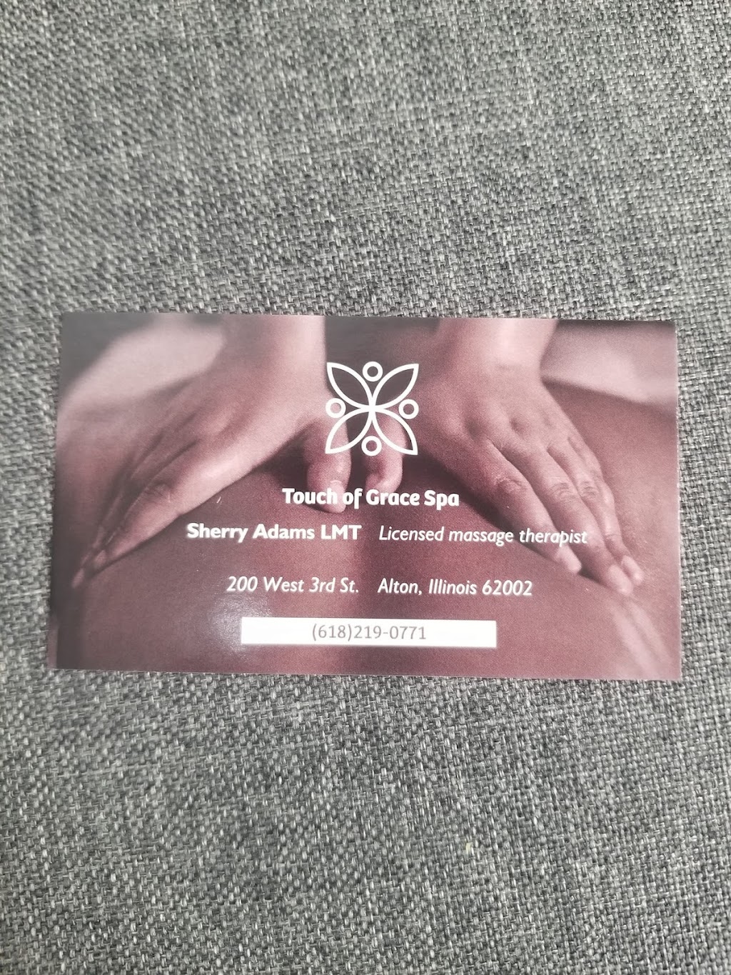 Touch of Grace Spa | 200 W 3rd St suite 507, Alton, IL 62002, USA | Phone: (618) 219-0771