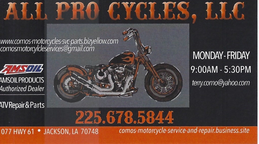 COMOS CYCLES, LLC | 1021 Robert Newport Ln BUILDING C, Jackson, LA 70748, USA | Phone: (225) 678-5844