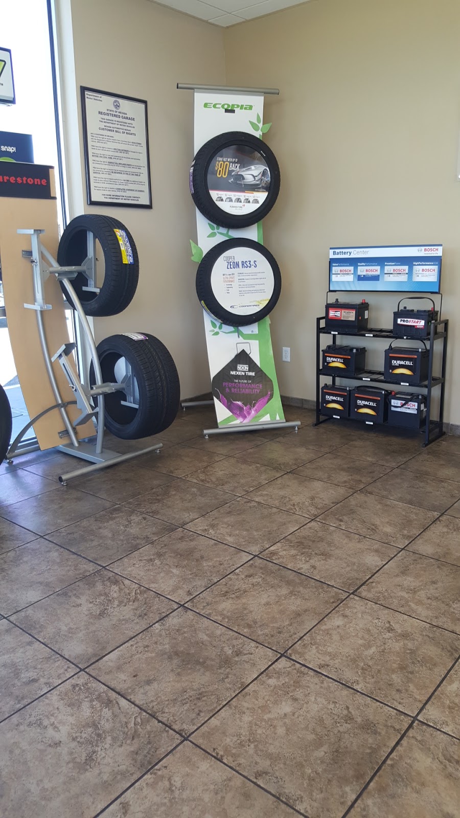 Tire Works Total Car Care | 9590 W Tropicana Ave, Las Vegas, NV 89147, USA | Phone: (702) 732-1900