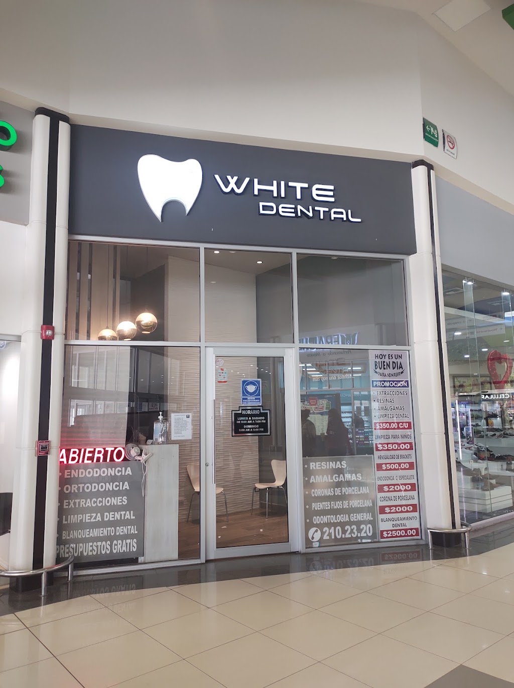 White Dental | Carretera libre tijuana-Mexicali no. 25420 Plaza Sendero local C-24 Fideicomiso del, El Florido, 22253 Tijuana, B.C., Mexico | Phone: 664 210 2320