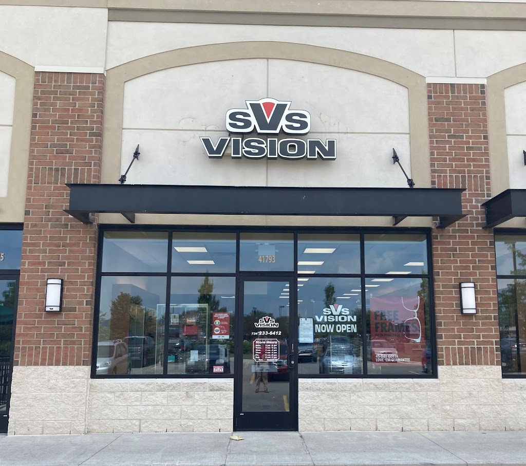 SVS Vision Optical Centers | 41793 Ford Rd, Canton, MI 48187, USA | Phone: (734) 233-6412