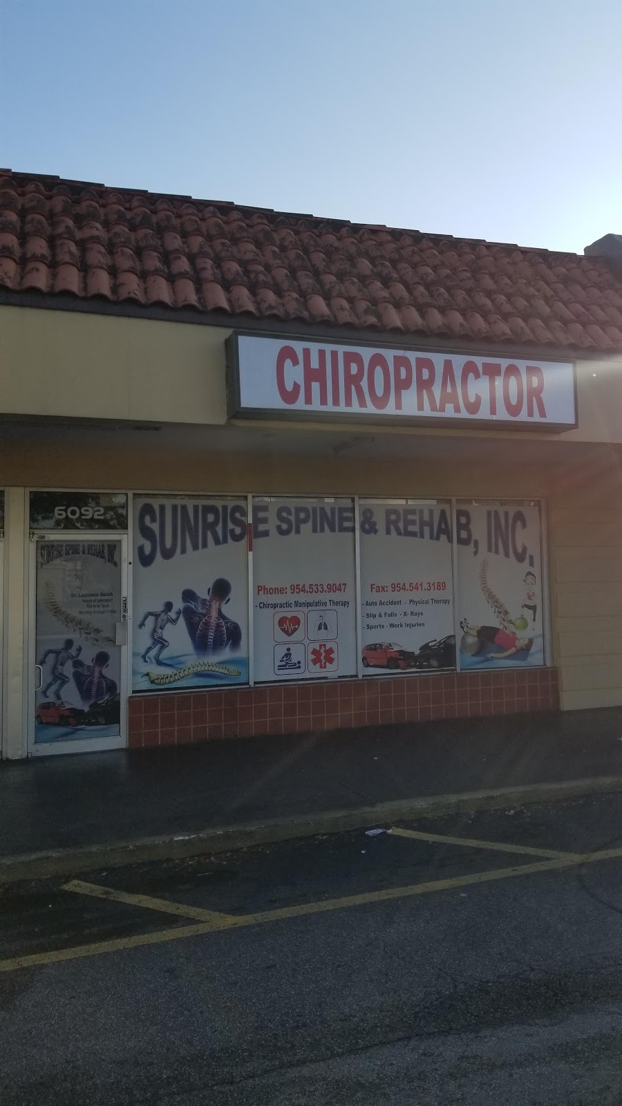 Oakland Park Chiropractors | 6092 W Oakland Park Blvd, Sunrise, FL 33313, USA | Phone: (954) 530-7923