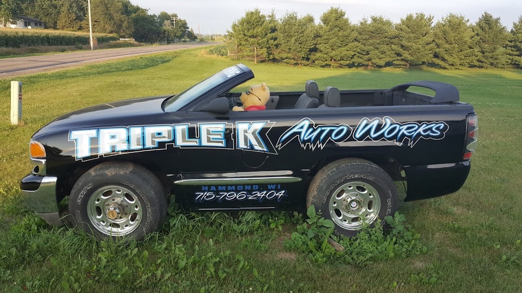 Triple K Auto Works | 1629 US-12, Hammond, WI 54015, USA | Phone: (715) 796-2404