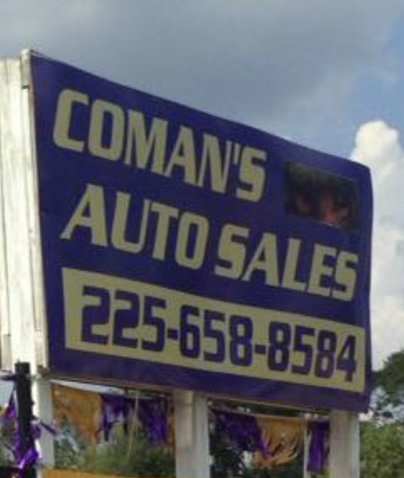 Comans Auto Sales | 9829 Main St, Zachary, LA 70791, USA | Phone: (225) 658-8584