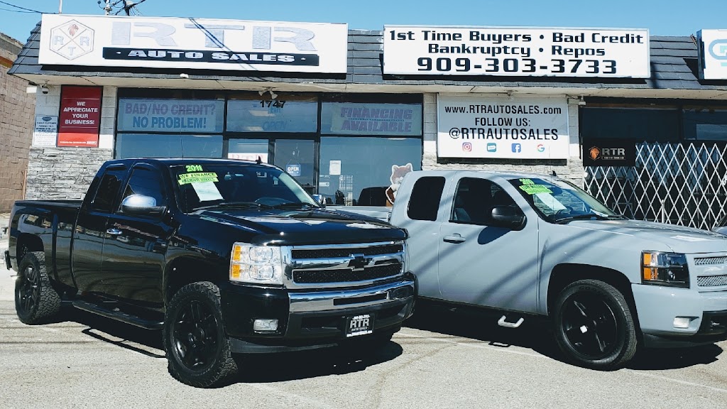 RTR Auto Sales | 1747 W Foothill Blvd, Upland, CA 91786, USA | Phone: (909) 303-3733