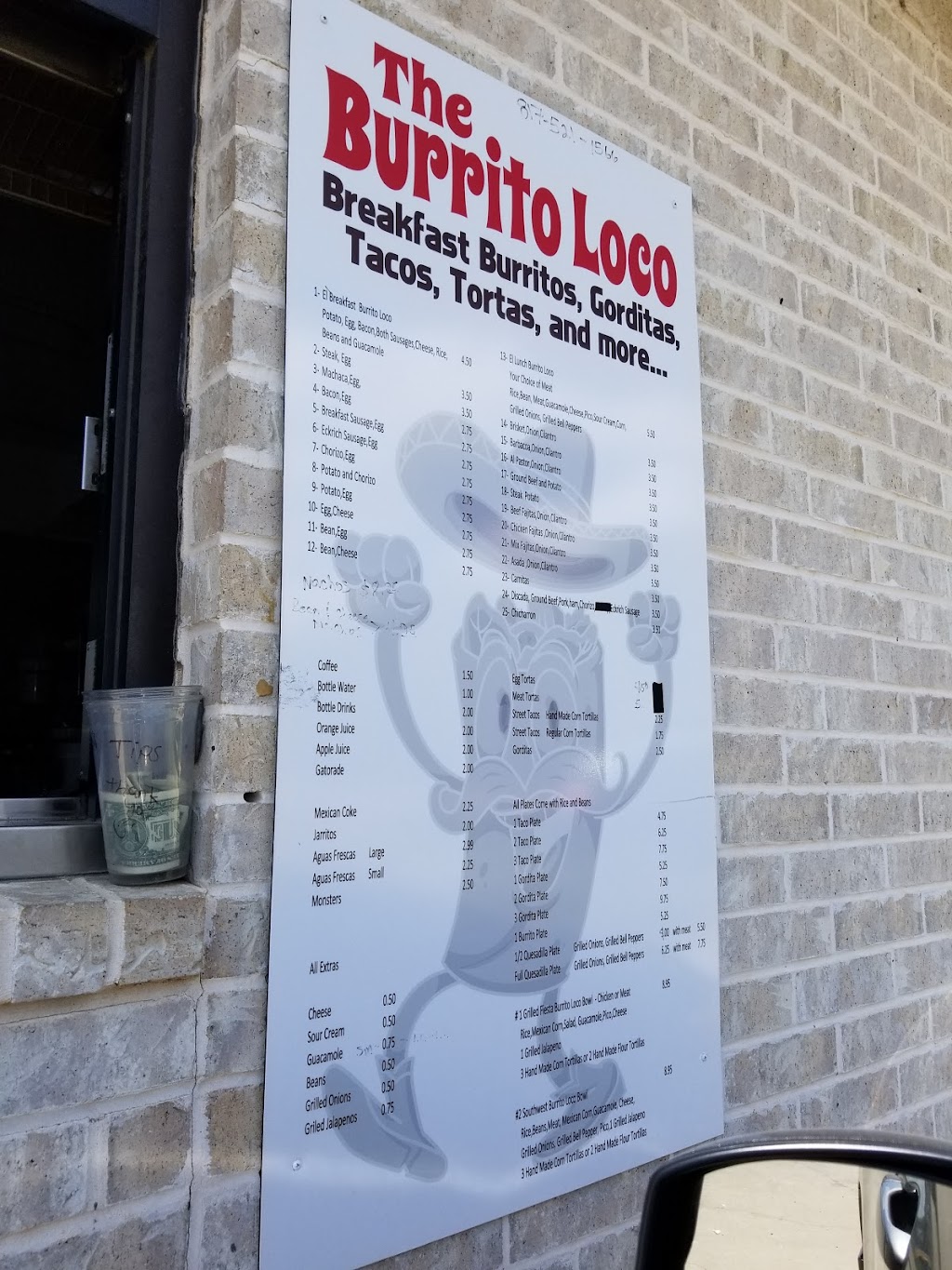 The Burrito Loco | 126.3575, 00030, Joshua, TX 76058, USA | Phone: (817) 521-1566