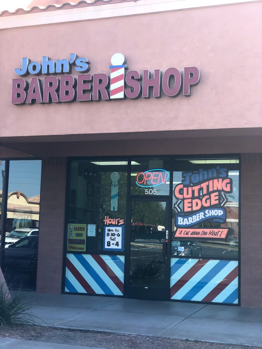 Johns Cutting Edge Barber Shp | 4909 E Chandler Blvd # 505, Phoenix, AZ 85048, USA | Phone: (480) 893-3300