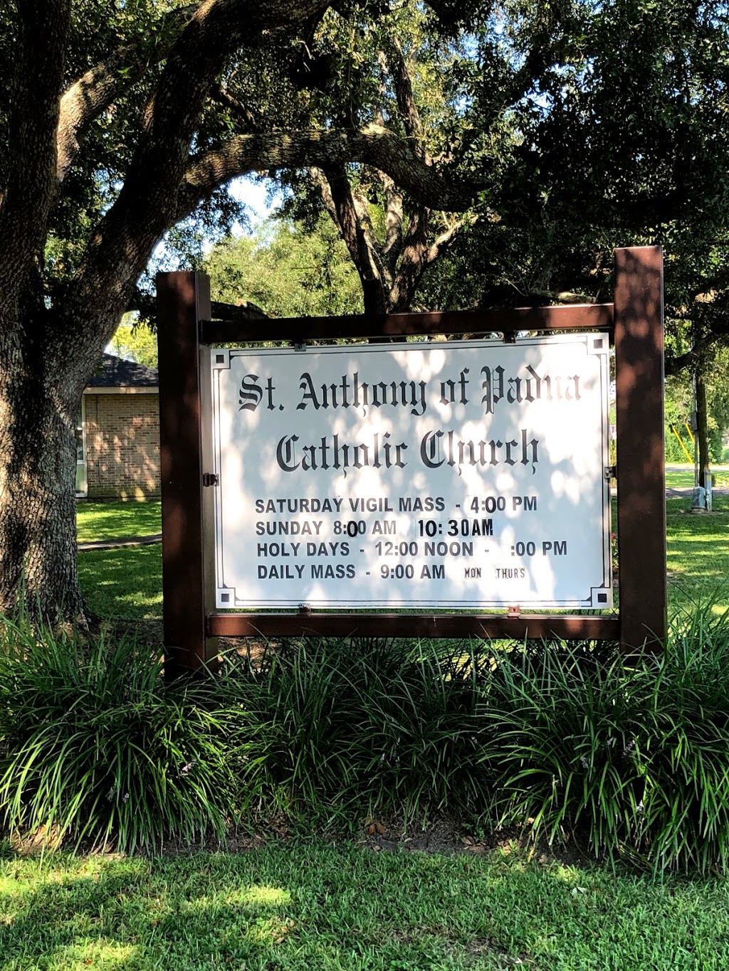 St. Anthony of Padua Church | 234 Angus Dr, Luling, LA 70070, USA | Phone: (985) 785-8885
