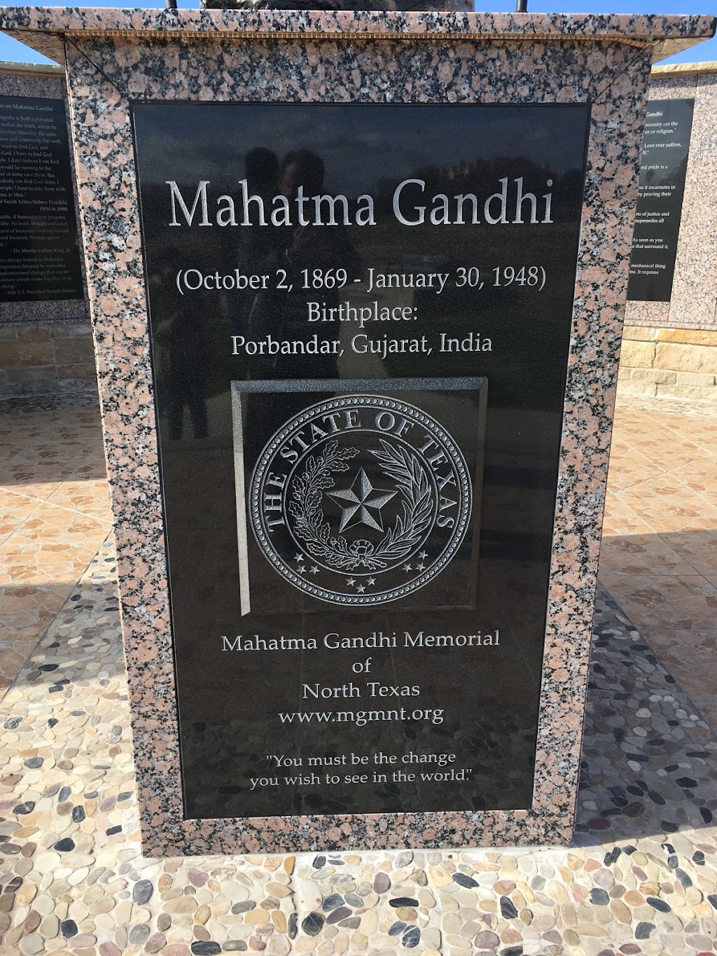 Mahatma Gandhi Memorial Plaza | 1201 Hidden Ridge, Irving, TX 75038, USA | Phone: (817) 300-4747