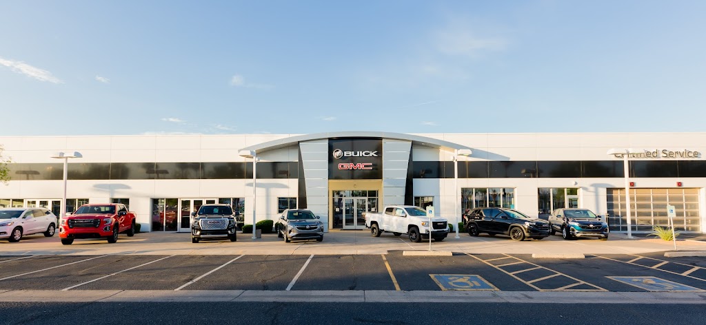 Earnhardt Buick GMC | Parking lot, 6315 E Auto Park Dr, Mesa, AZ 85206, USA | Phone: (480) 981-1900