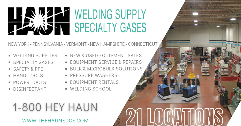 Haun Welding Supply and Specialty Gases 264 NY104, Ontario, NY 14519