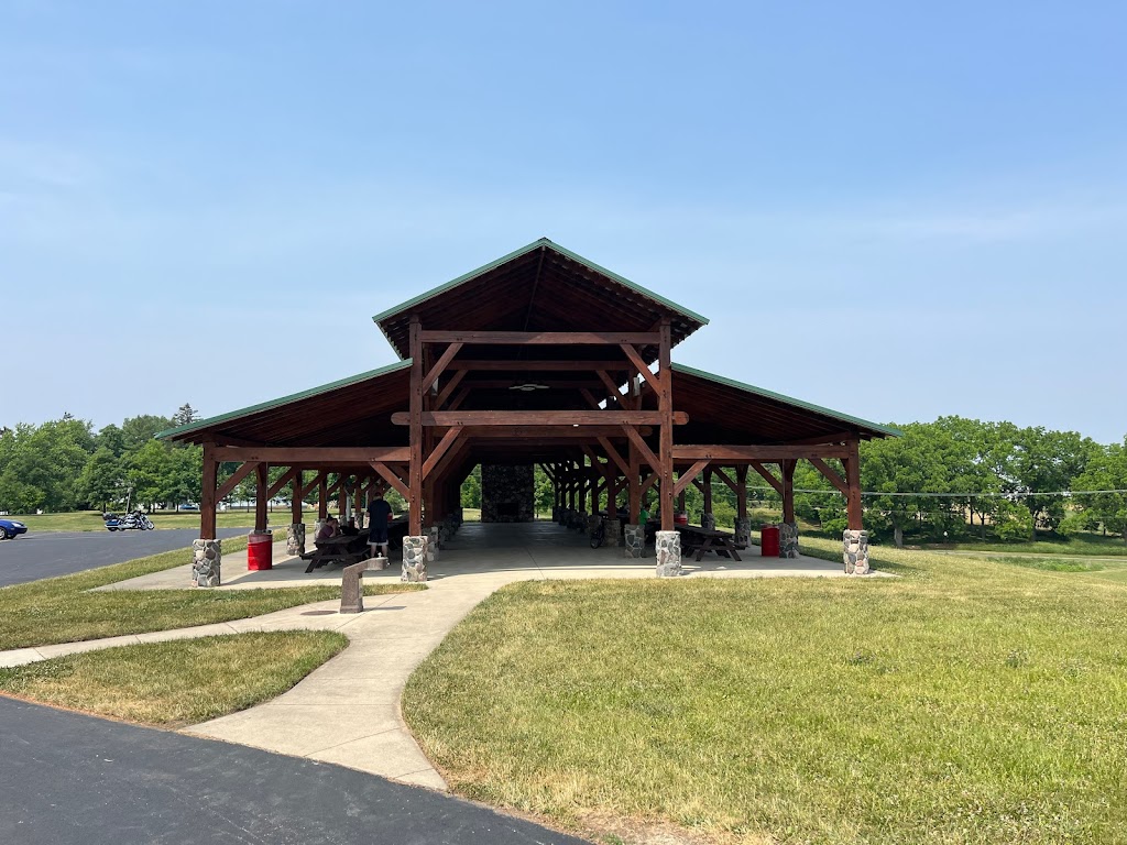 Selman Timber Frame Pavilion at Commons Park | Circle Hill Cemetery Rd, Angola, IN 46703, USA | Phone: (260) 665-1588