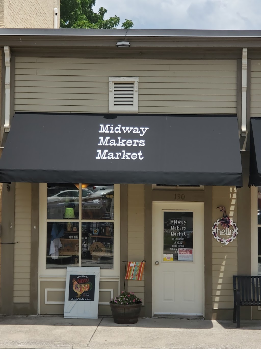 Midway Makers Market | 130 E Main St, Midway, KY 40347, USA | Phone: (859) 403-2027