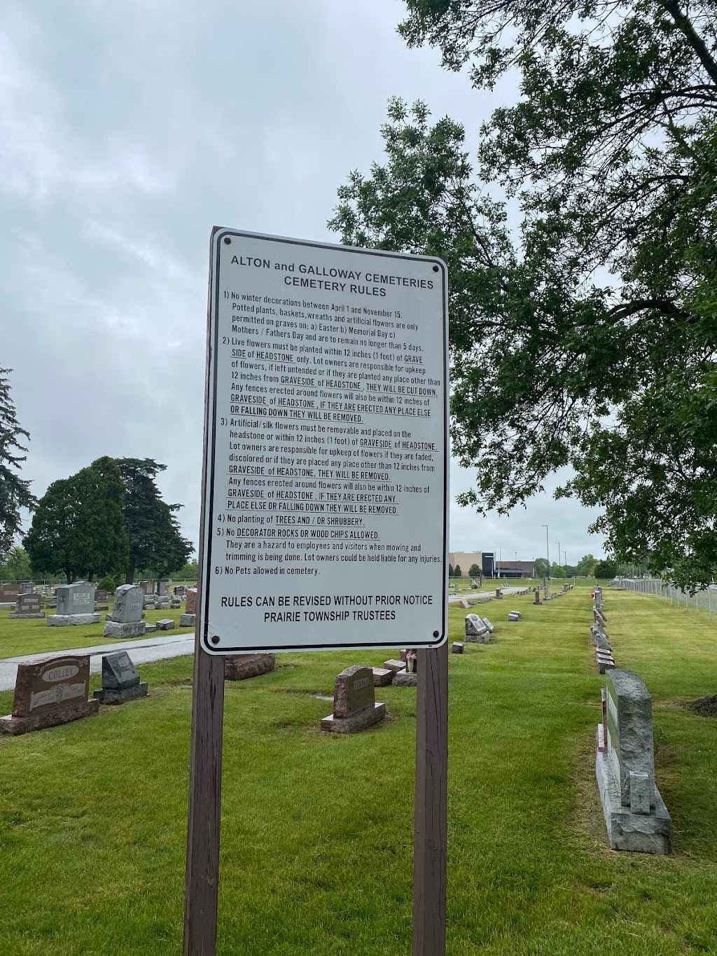 Alton Cemetery | Galloway, OH 43119, USA | Phone: (614) 878-3316