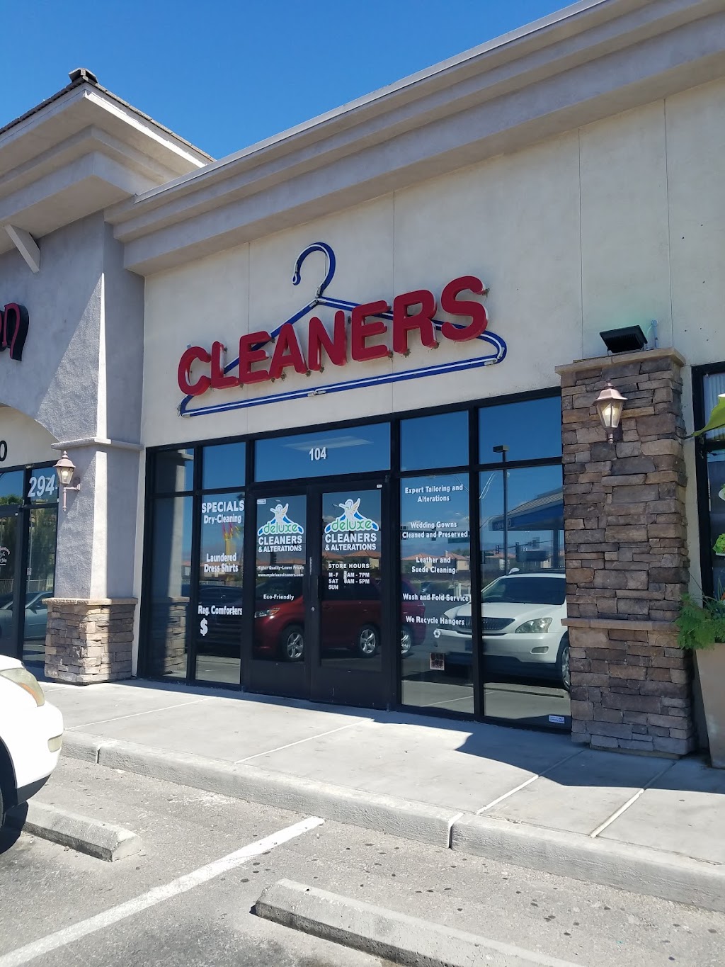 Deluxe Cleaners & Alterations | 7720 S Jones Blvd #104, Las Vegas, NV 89139, USA | Phone: (702) 242-5326