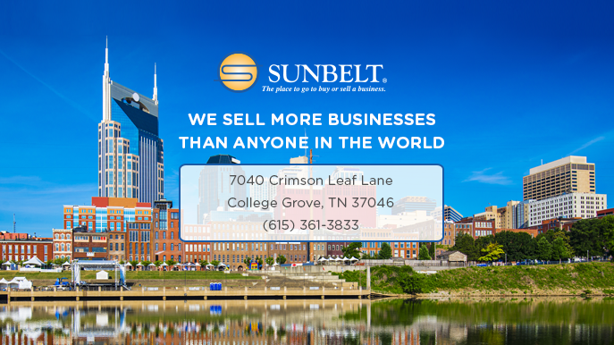 Sunbelt Business Brokers of Nashville | 7040 Crimson Leaf Ln, College Grove, TN 37046 | Phone: (615) 440-9951