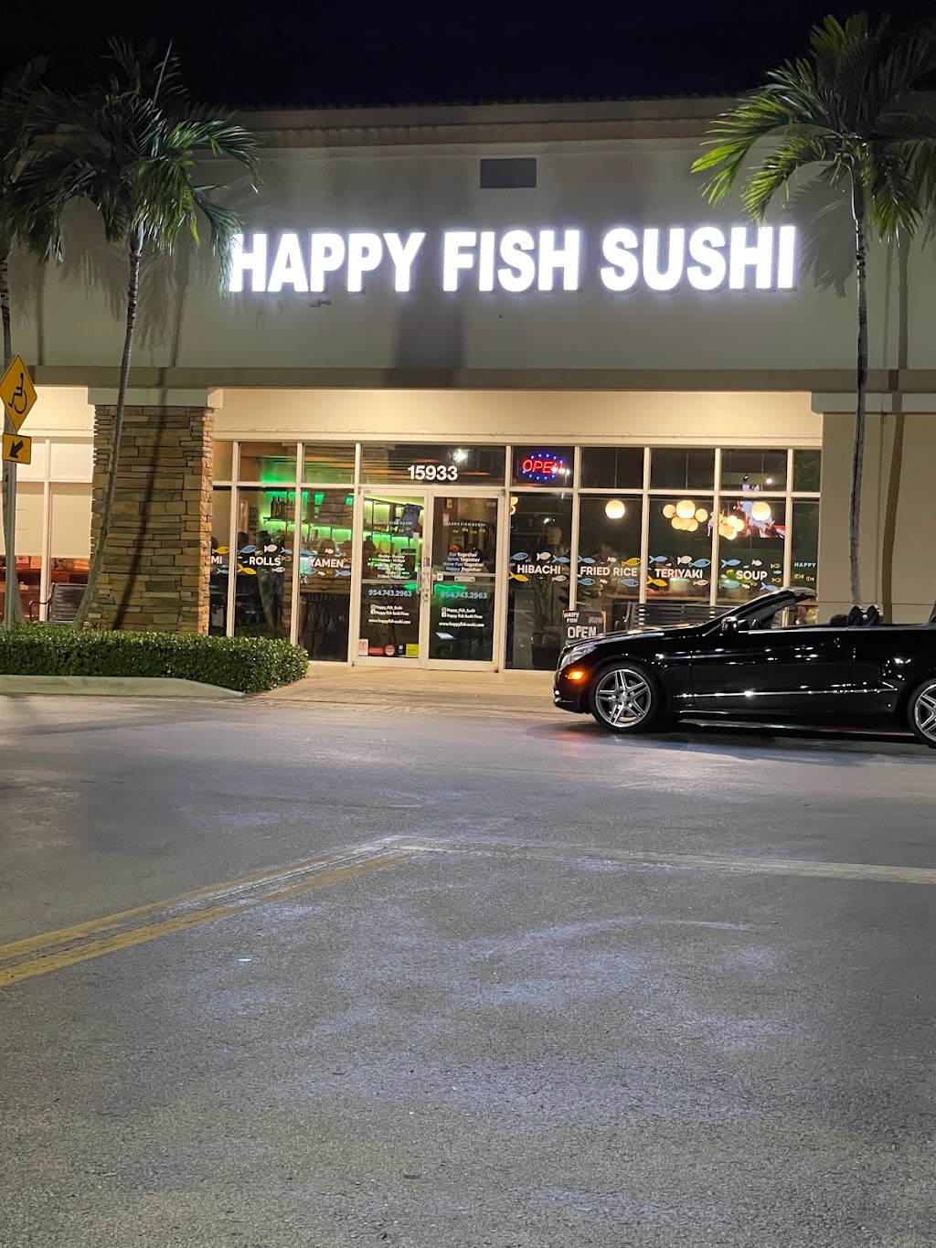 Happy Fish Sushi | 15933 Pines Blvd, Pembroke Pines, FL 33027, USA | Phone: (954) 743-2963