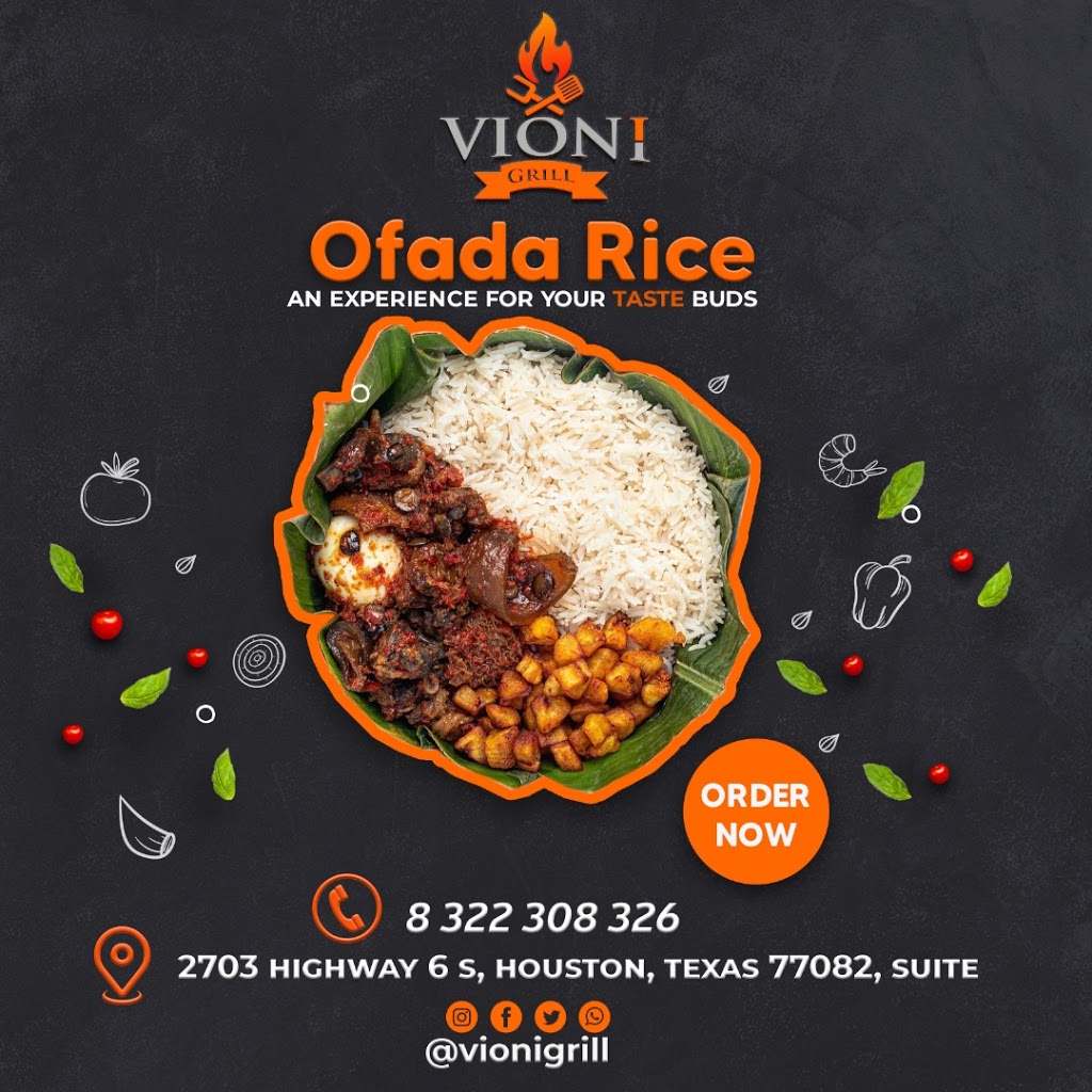 Vioni Grill | 2703 S Texas 6 Suite #127, Houston, TX 77082, USA | Phone: (832) 230-8326