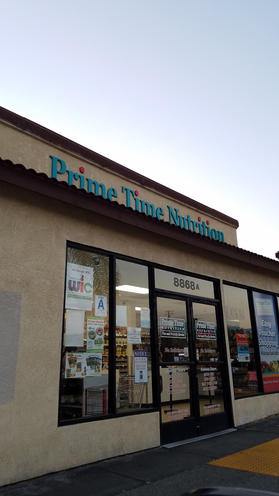 Prime Time Nutrition | 4516, 8868 Mission Dr unit a, Rosemead, CA 91770, USA | Phone: (626) 285-3669