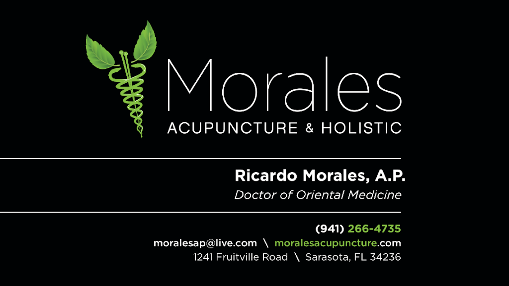 Ricardo R. Morales, AP | 1241 Fruitville Rd #4907, Sarasota, FL 34236, USA | Phone: (941) 266-4735
