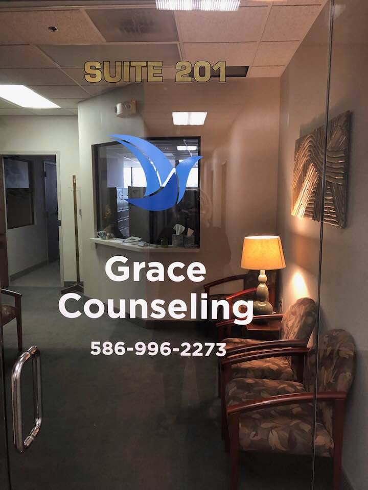 Grace Counseling | 22600 Hall Rd STE 201, Clinton Twp, MI 48036, USA | Phone: (586) 996-2273