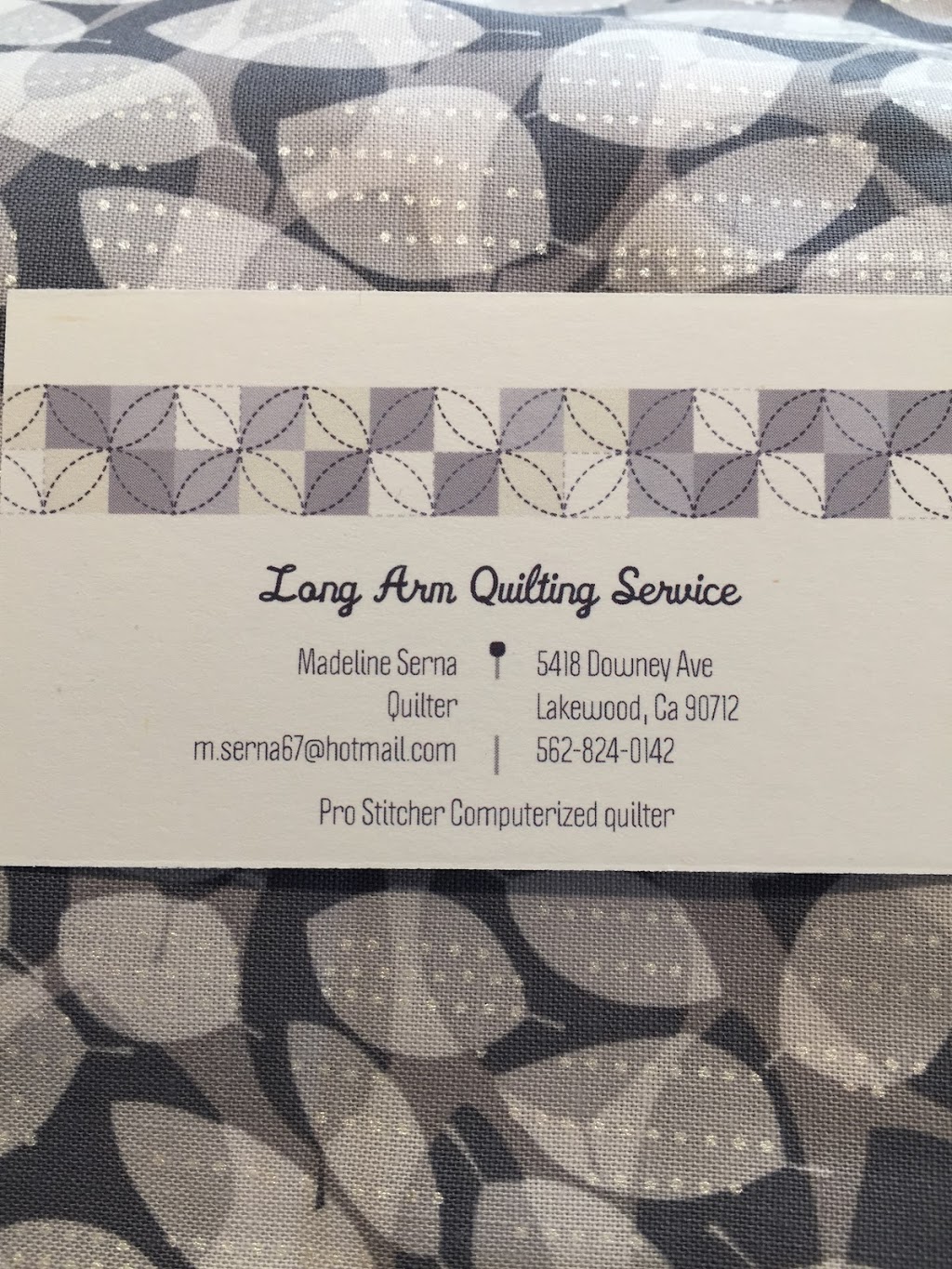 Madeline’s Longarm Quilting | 5418 Downey Ave, Lakewood, CA 90712, USA | Phone: (562) 824-0142