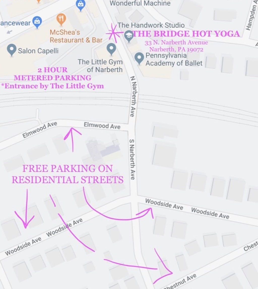 The Bridge Hot Yoga | 33 N Narberth Ave, Narberth, PA 19072, USA | Phone: (610) 633-2934