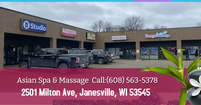 Asian Spa & Massage | 2501 Milton Ave, Janesville, WI 53545, USA | Phone: (608) 563-5378