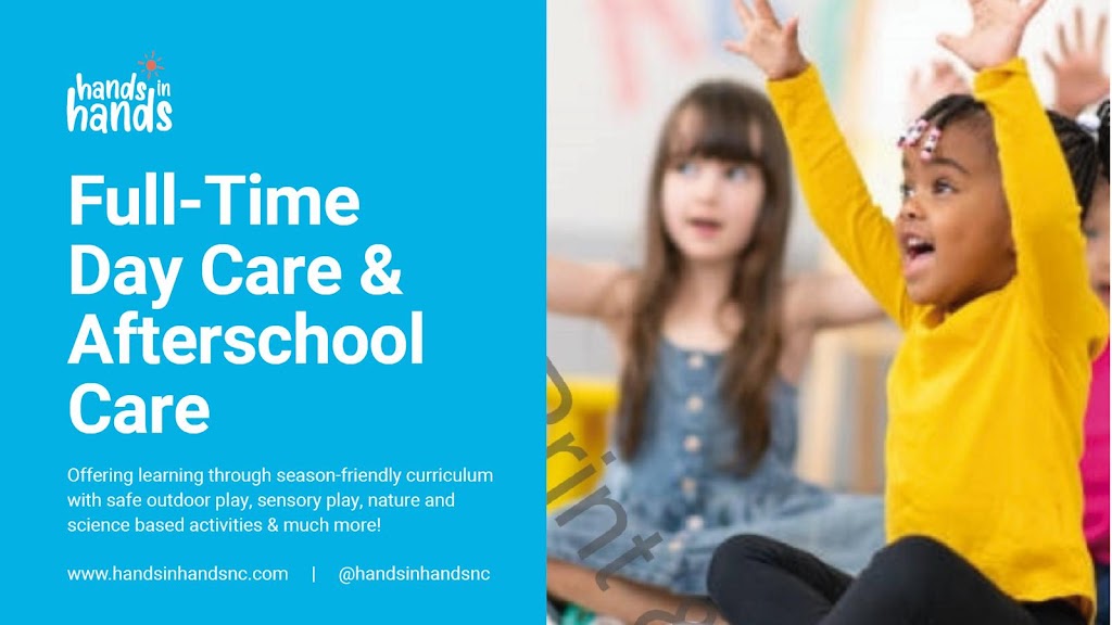 Hands in Hands Day Care & Afterschool Care | 3212 Marblewood Ct, Raleigh, NC 27604, USA | Phone: (919) 665-6733