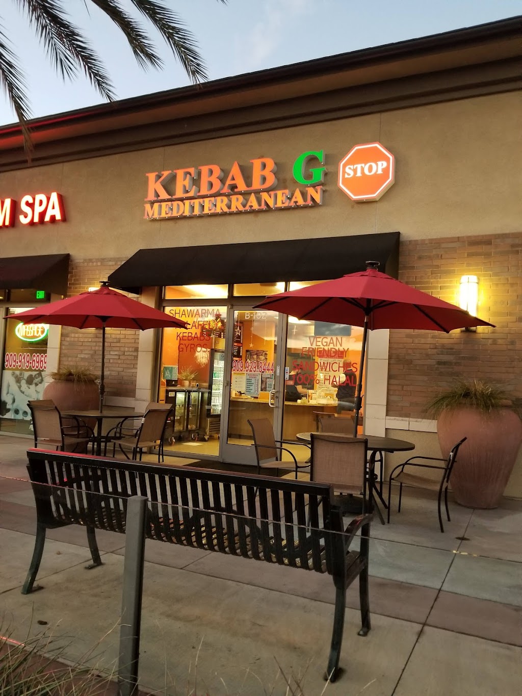 Kebab G Stop | 2855 Foothill Blvd Building B, ste 102, La Verne, CA 91750, USA | Phone: (909) 929-8444