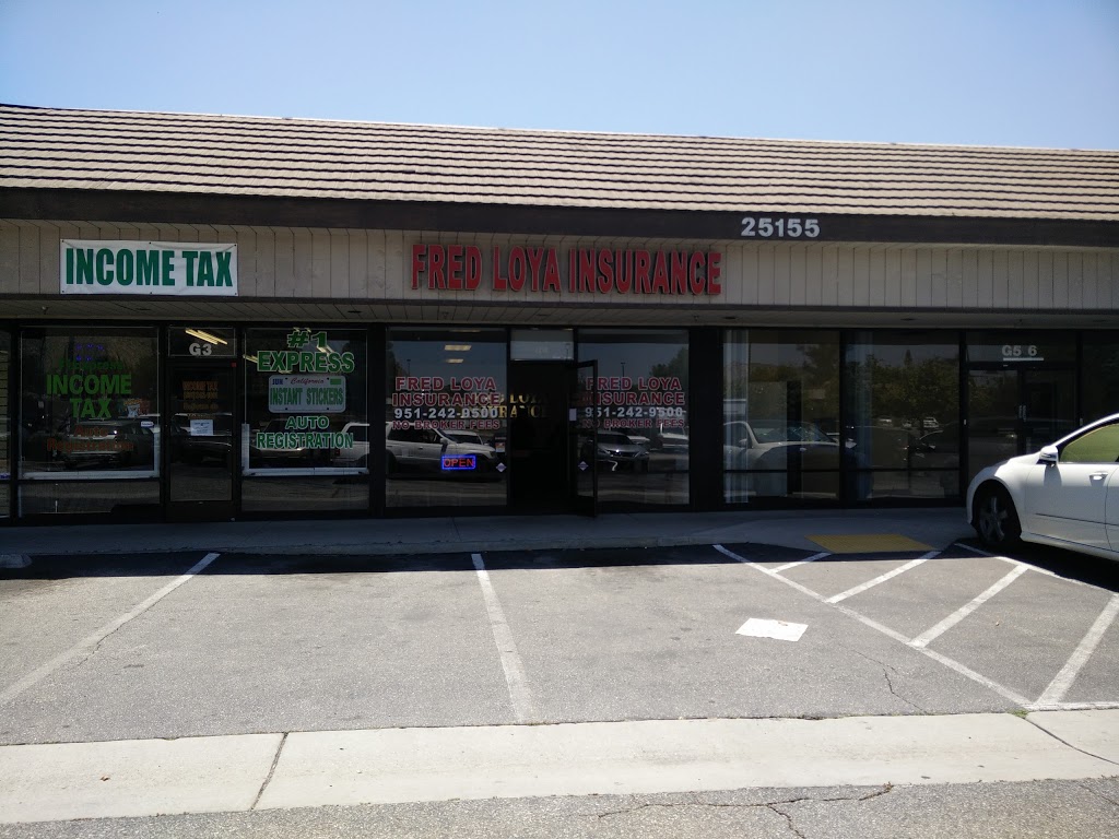 Fred Loya Insurance | 25065 Sunnymead Boulevard, Moreno Valley, CA 92557, USA | Phone: (951) 924-3900