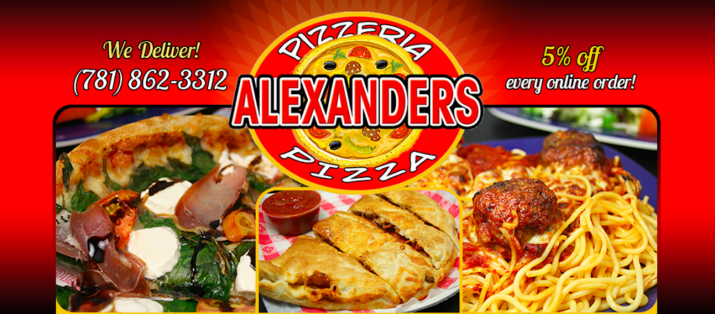 Alexanders Pizza | 180 Bedford St, Lexington, MA 02420, USA | Phone: (781) 862-3312