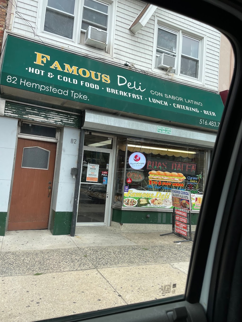 Famous Deli | 82 Hempstead Turnpike, West Hempstead, NY 11552, USA | Phone: (516) 483-7808