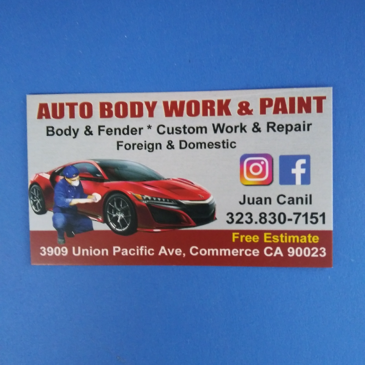 Super Auto body work paint | 3909 Union Pacific Ave, Commerce, CA 90023, USA | Phone: (323) 830-7151
