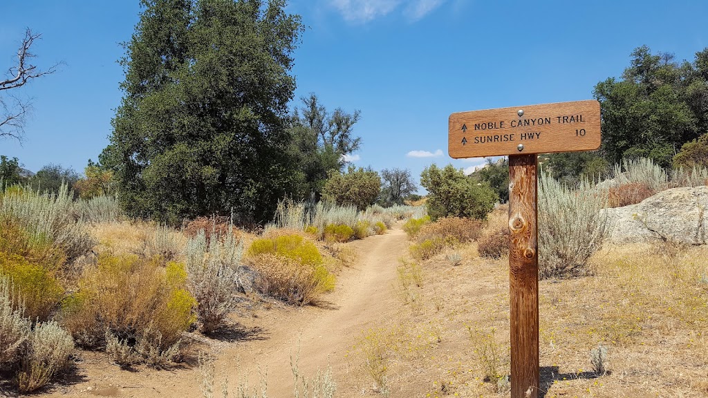 Noble Canyon Trailhead | Fire Dept Rd, Pine Creek Rd, Pine Valley, CA 91962, USA | Phone: (619) 445-6235