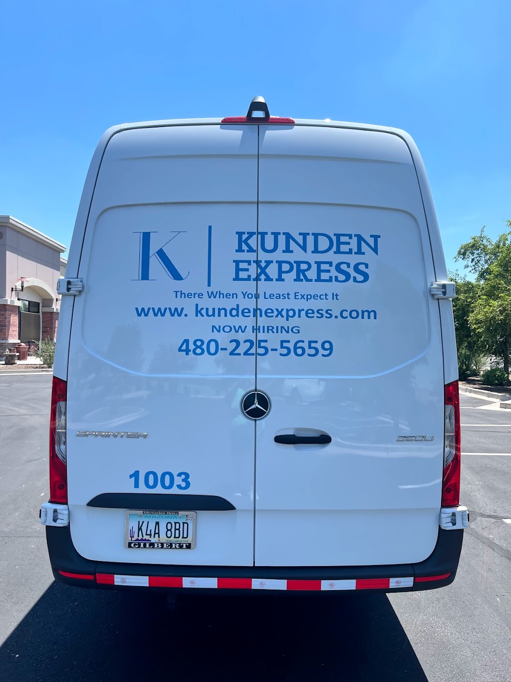 Kunden Express LLC | 3866 E Morelos St, Gilbert, AZ 85295, USA | Phone: (480) 225-5659