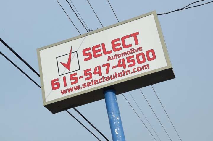 Select Automotive | 1011 W Main St, Lebanon, TN 37087, USA | Phone: (615) 547-4500