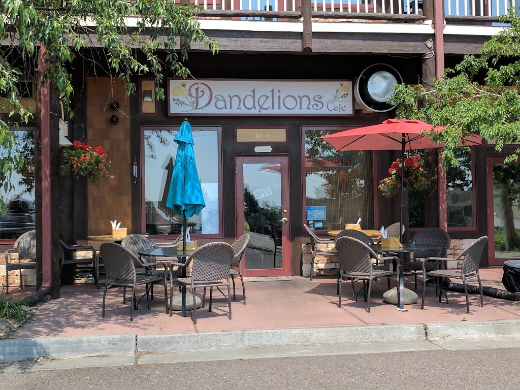 Dandelions Cafe | 1552 Bergen Pkwy #305, Evergreen, CO 80439, USA | Phone: (303) 674-5000