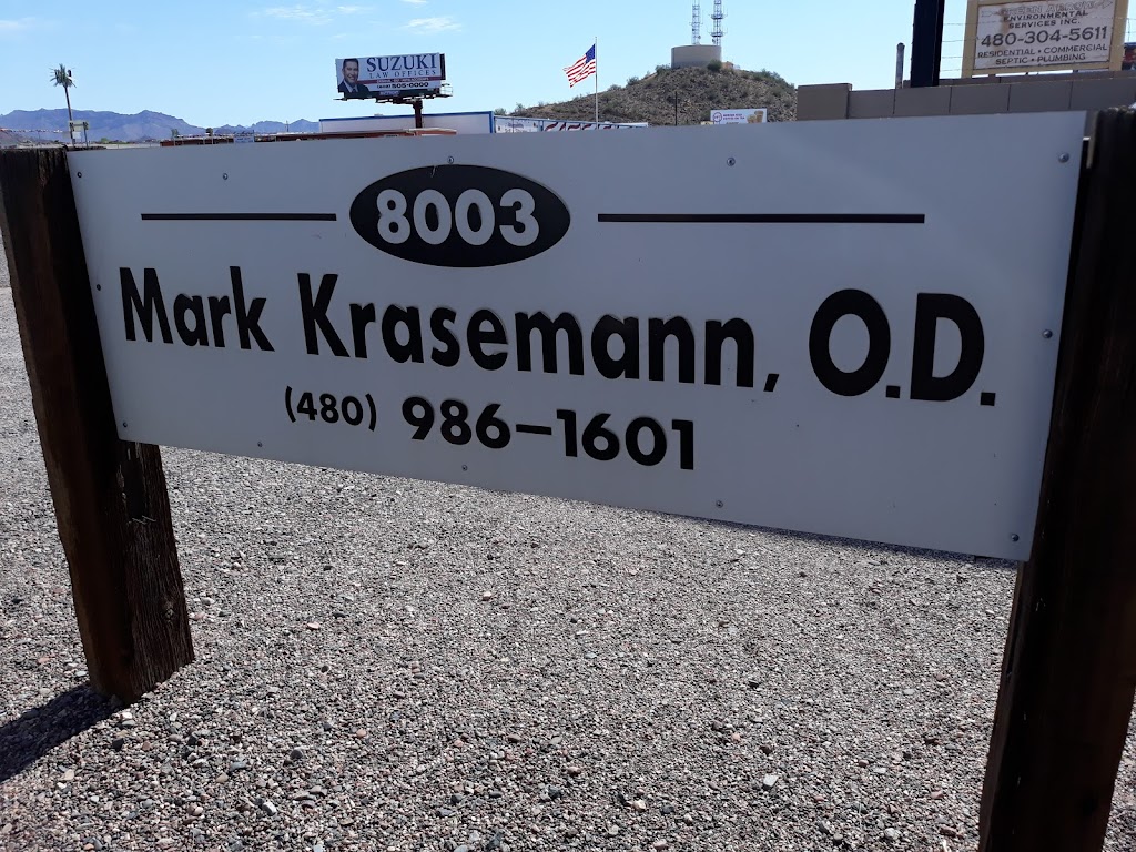 Krasemann, Mark A OD | 8003 E Apache Trail, Mesa, AZ 85207, USA | Phone: (480) 986-1601