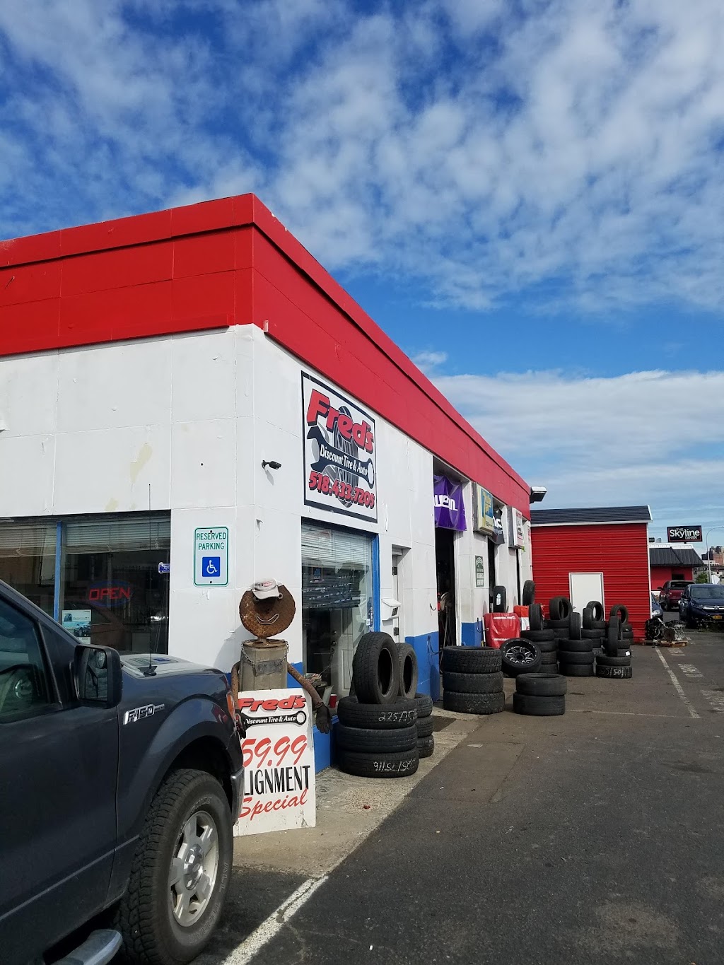 Freds Discount Tire & Auto Repair Rensselaer | 320 Columbia St, Rensselaer, NY 12144, USA | Phone: (518) 433-7205