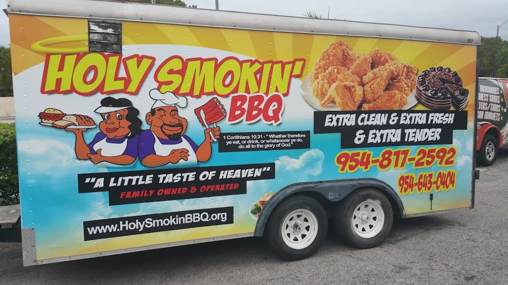 Holy Smokin BBQ | 2948 NW 9th St, Fort Lauderdale, FL 33311, USA | Phone: (954) 817-2592