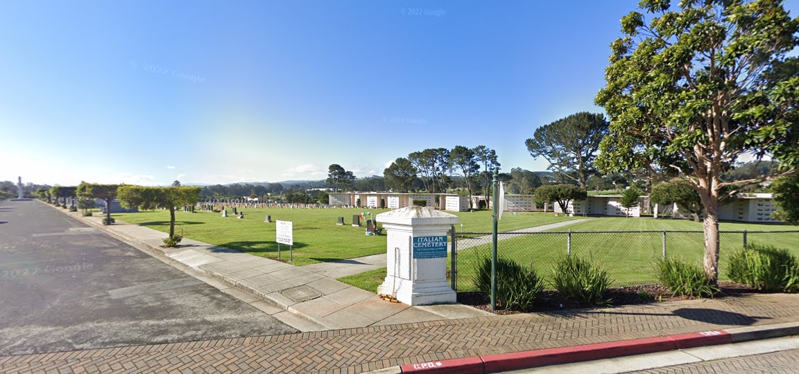 The Italian Cemetery | 540 F St, Colma, CA 94014, United States | Phone: (650) 755-1511