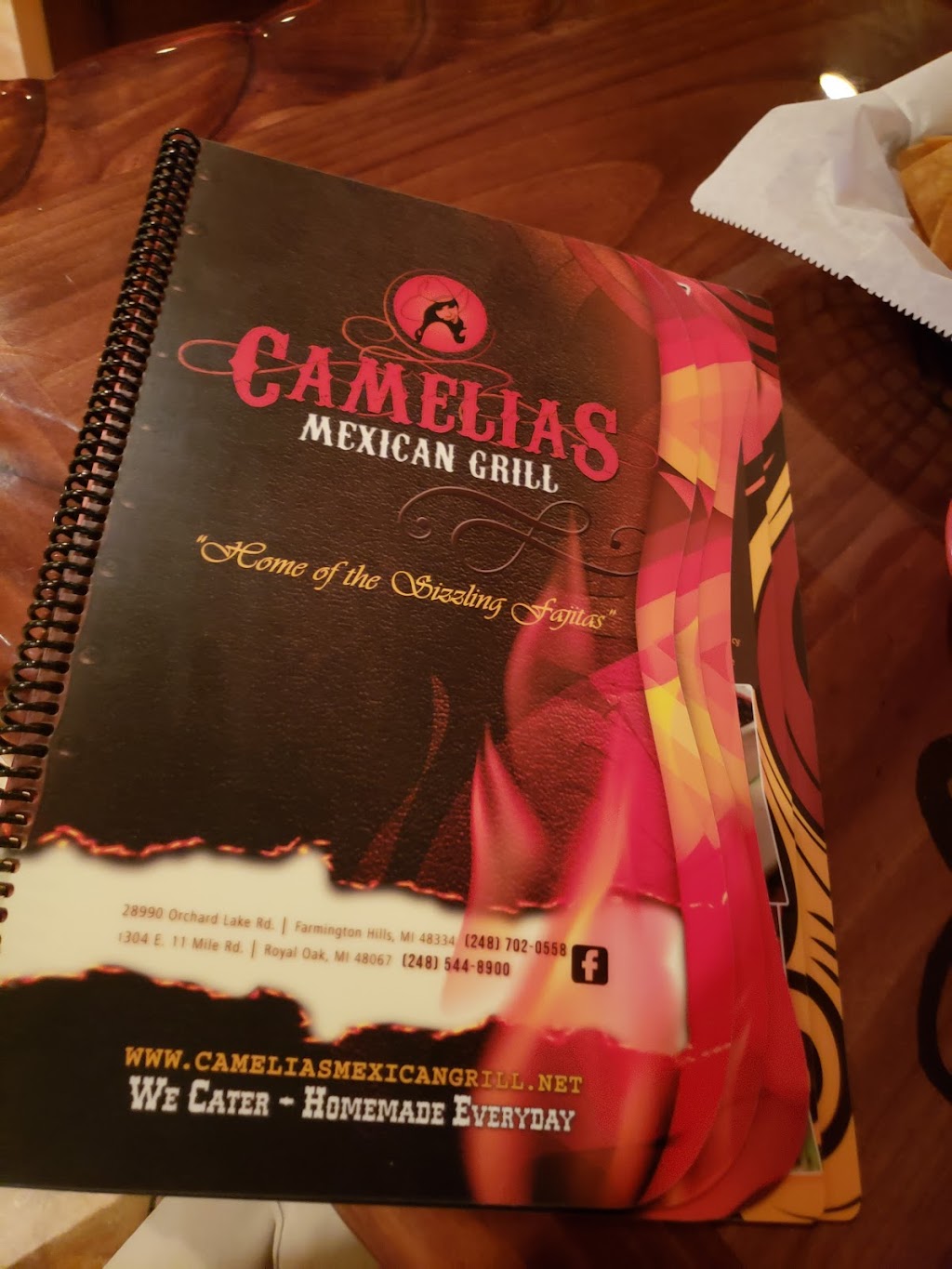 Camelias Mexican Grill | 1304 E Eleven Mile Rd, Royal Oak, MI 48067, USA | Phone: (248) 544-8900
