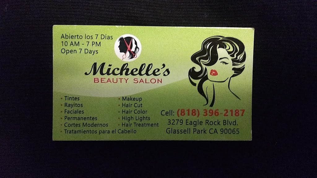 Michelles Beauty Salon | 3279 Eagle Rock Blvd, Los Angeles, CA 90065, USA | Phone: (818) 396-2187