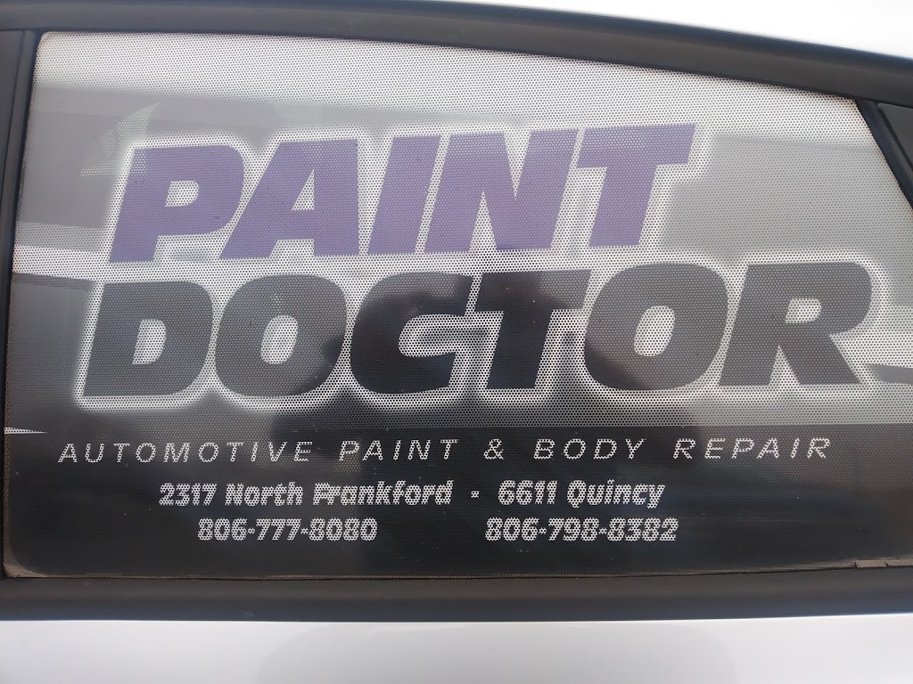 Paint Doctor West | 6611 Quincy Ave, Lubbock, TX 79424, USA | Phone: (806) 798-8382