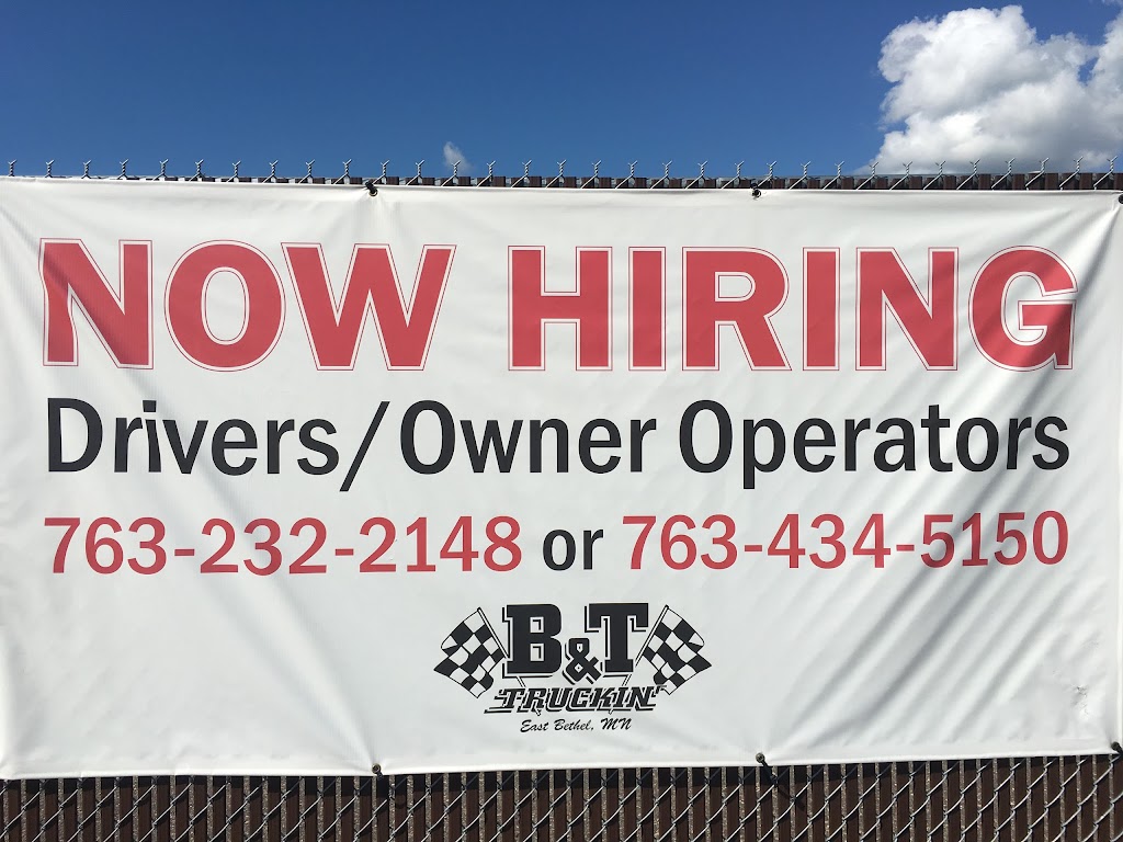 B&T Trucking | 1311 229th Ave NE, East Bethel, MN 55005, USA | Phone: (763) 434-5150