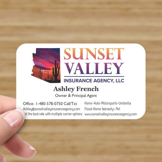 Sunset Valley Insurance Agency, LLC | 15887 S 183rd Dr, Goodyear, AZ 85338 | Phone: (480) 578-0750