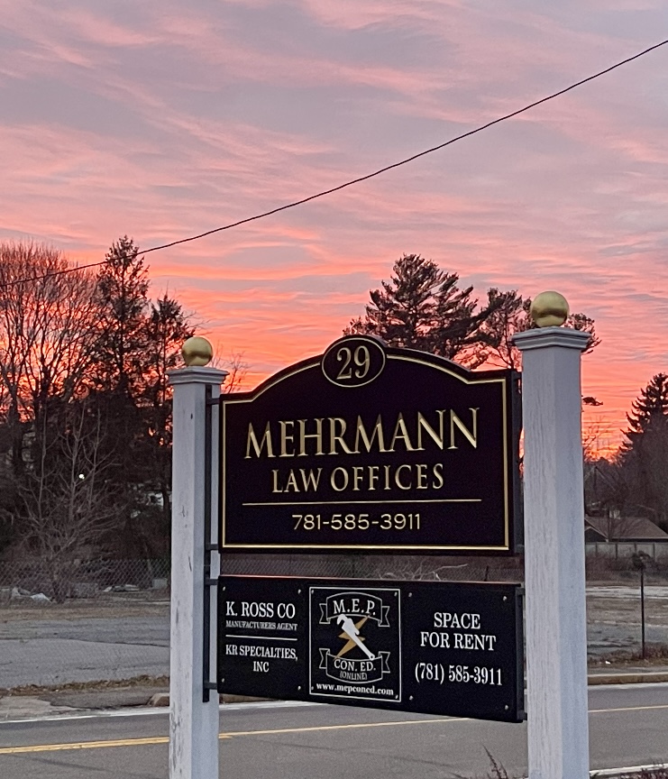 Mehrmann Law | 29 Main St, Kingston, MA 02364, USA | Phone: (781) 585-3911